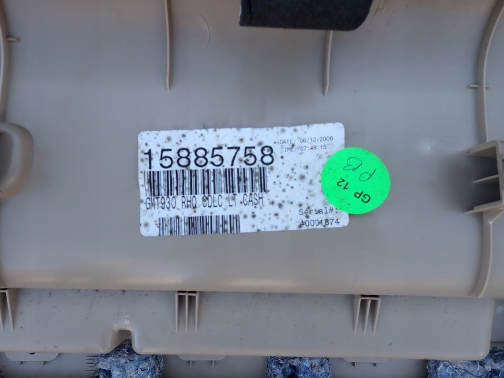 Trunk Side Right Yukon Escalade Suburban 07-