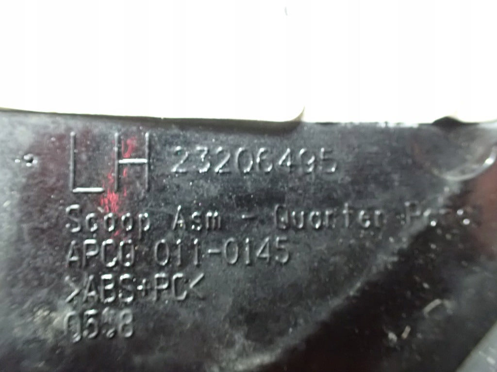 Kratka Błotnika Tylnego Lewa Tylna Tył Chevrolet Corvette C7 14-