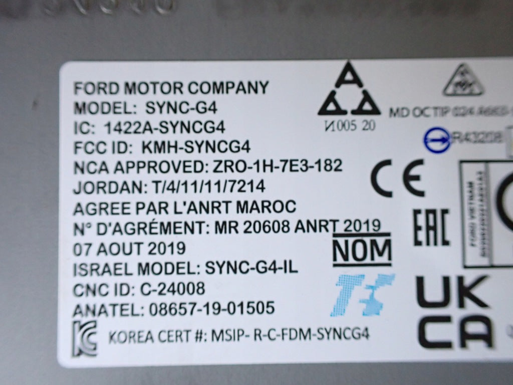 Sterownik Moduł Nawigacji Sync4 Ford F150 2024 LIFTING