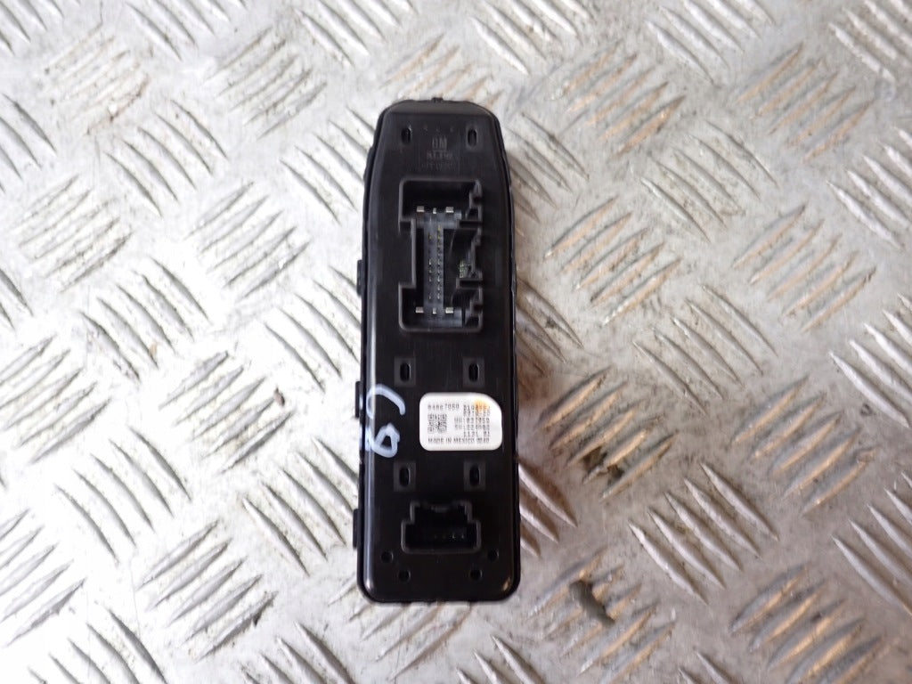 Window Mirror Switch Panel Chevrolet Corvette C8 Coupe Targa 2020-