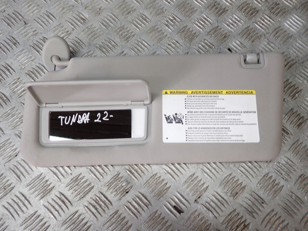 Sun Visor Sunshade Right Left Toyota Tundra 2022-