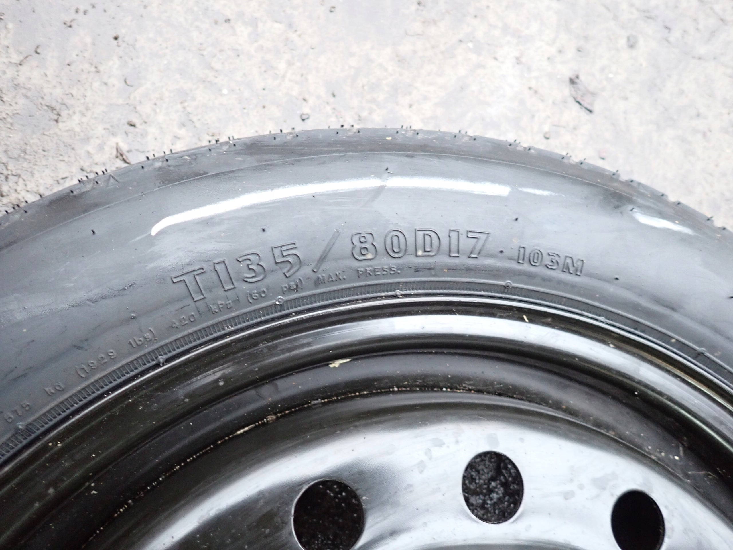 Koło Zapasowe Dojazdowe Zapas Dojazdówka Honda Odyssey 2018-