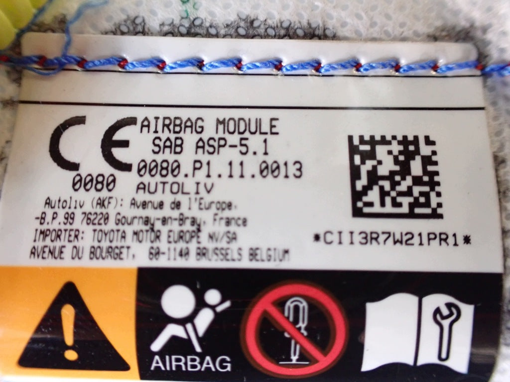 Poduszka Boczna Fotela Prawa Przednia Przód Airbag Toyota Sienna XL40 2021