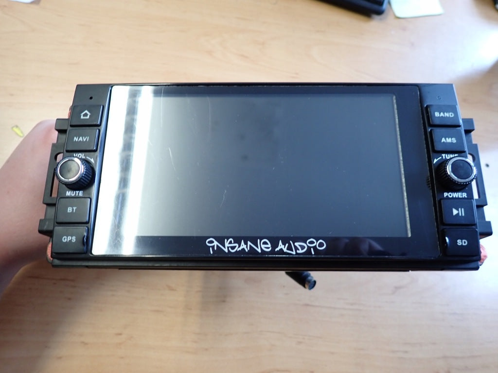 Navigation Radio Insane Audio Jeep Wrangler JK 2012