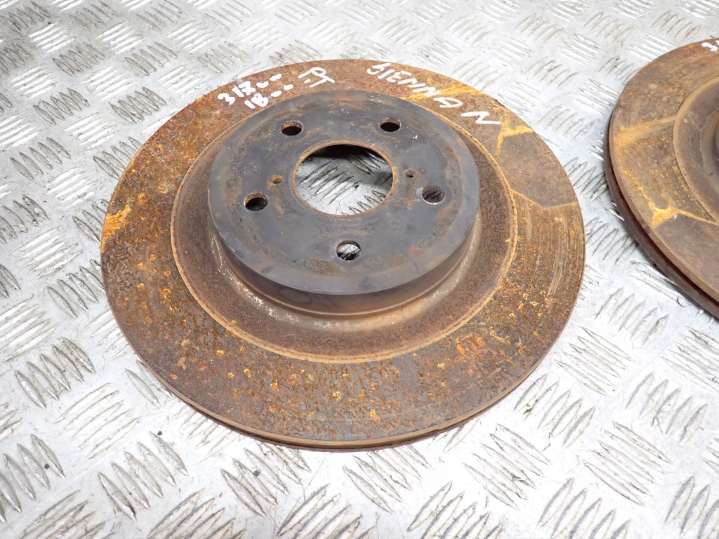 Rear Brake Discs PAIR Toyota Sienna XL40 2021-