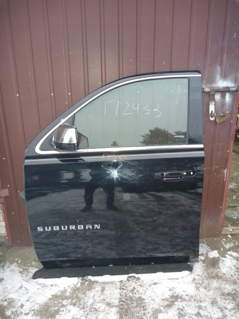 Left Front Door Glass Escalade Suburban Tahoe 15-