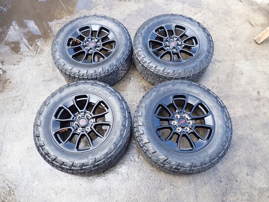 Wheels Rims Alloy Wheels Toyota Tundra TRD Sequoia LT285/65 R20 Tires AT 2022-