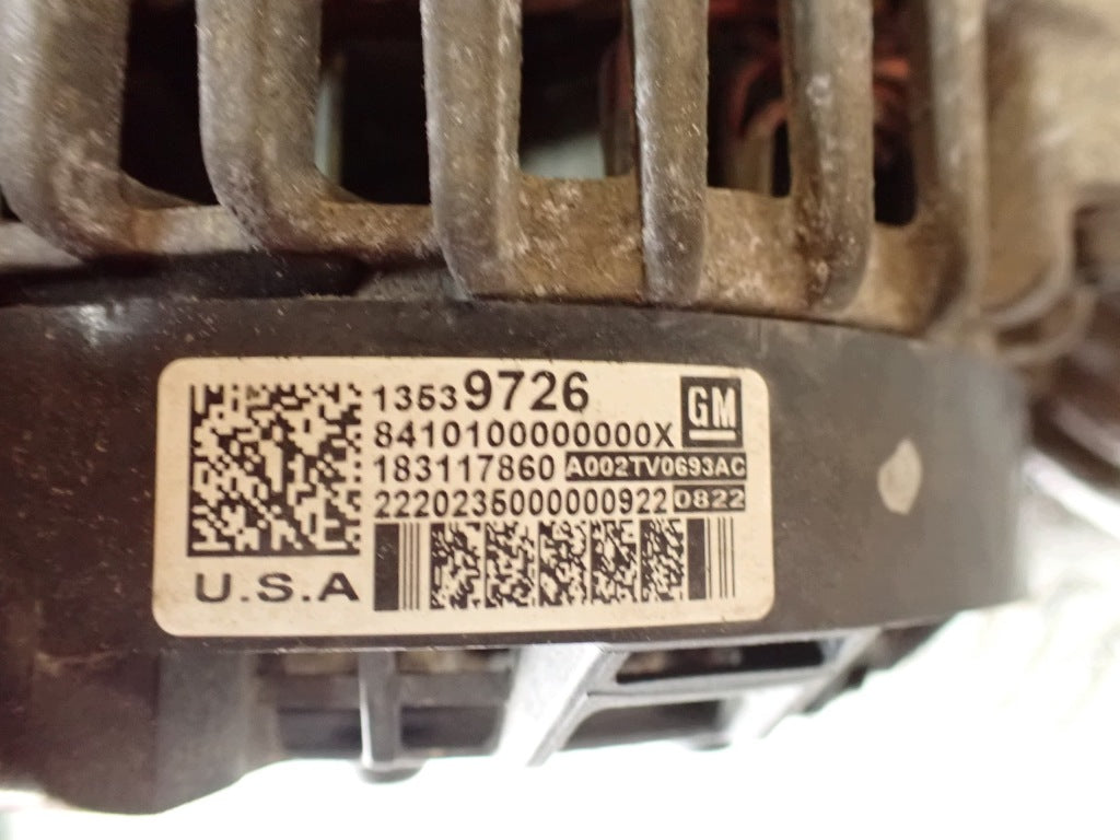 Alternator Chevrolet Silverado Suburban Tahoe Sierra Yukon Escalade 2021-