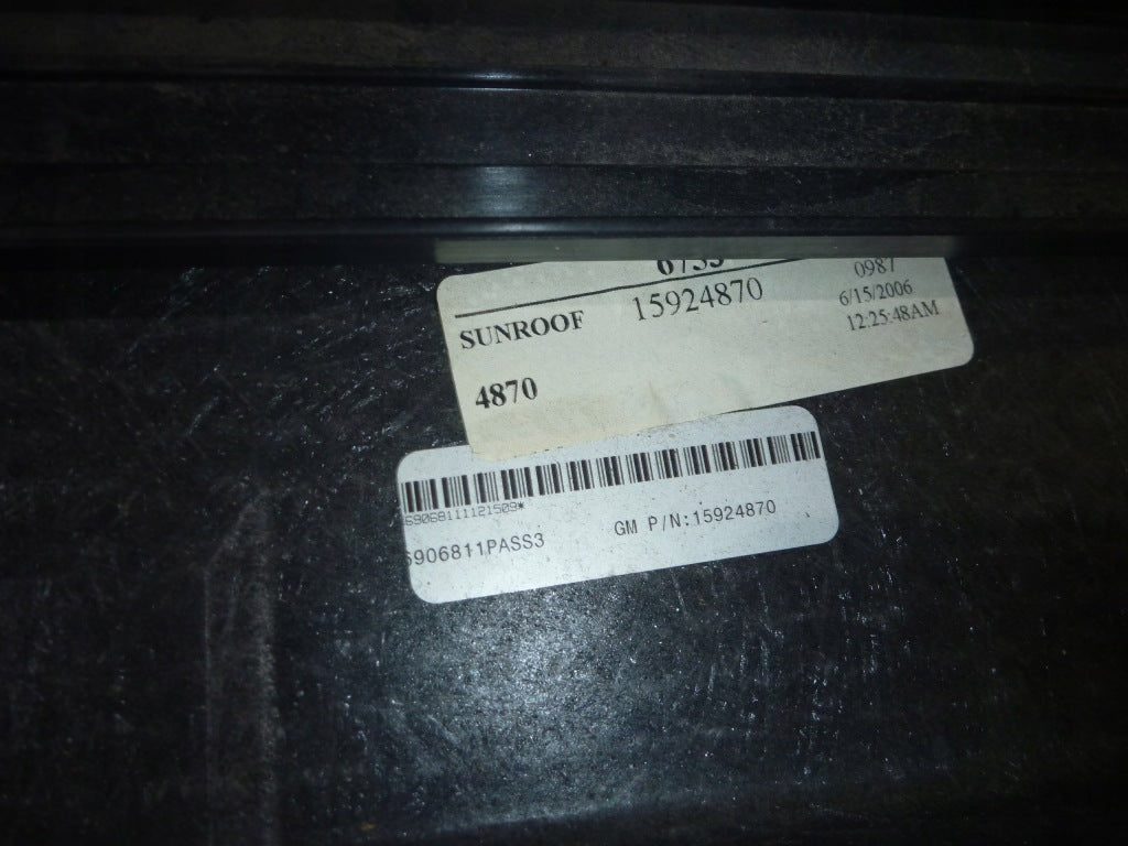 Sunroof Kit GMC Yukon Suburban Escalade 2007