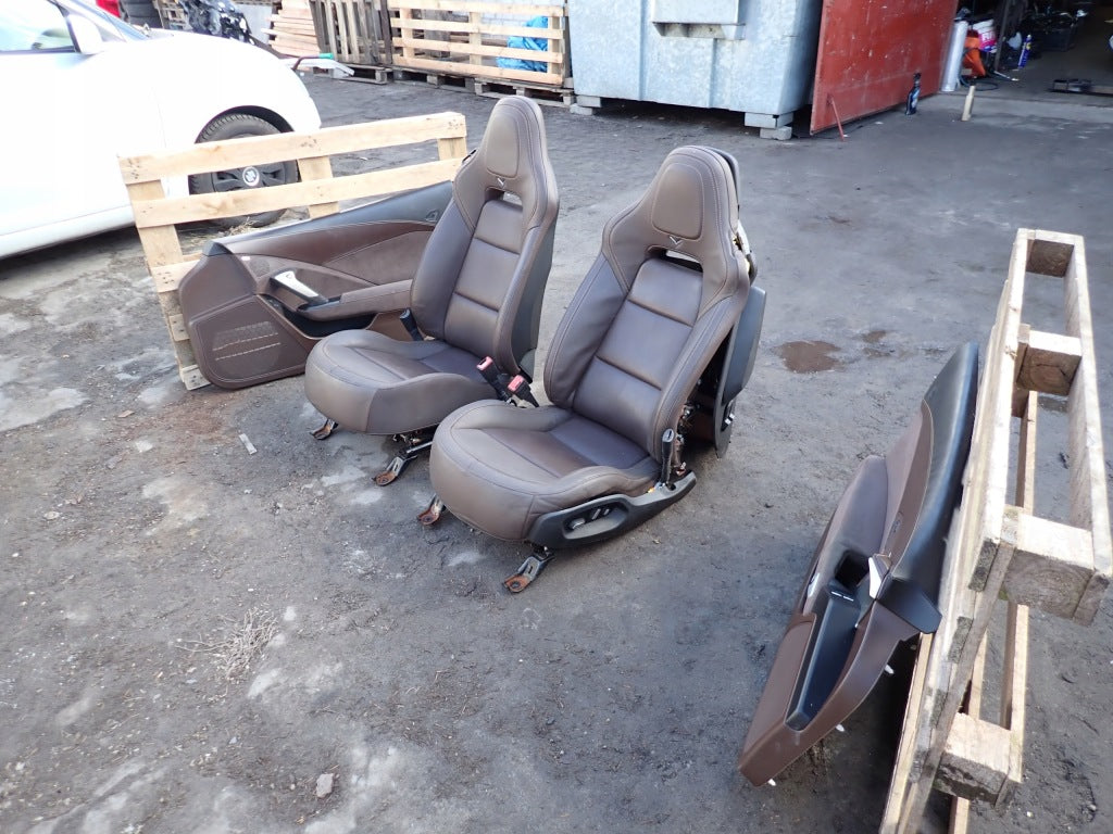 Tapicerka Fotele z Boczkami KPL Chevrolet Corvette C7 2014-