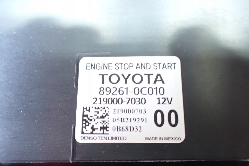 Moduł Sterownik Silnika Stop & Start Toyota Tundra Sequoia 2022-