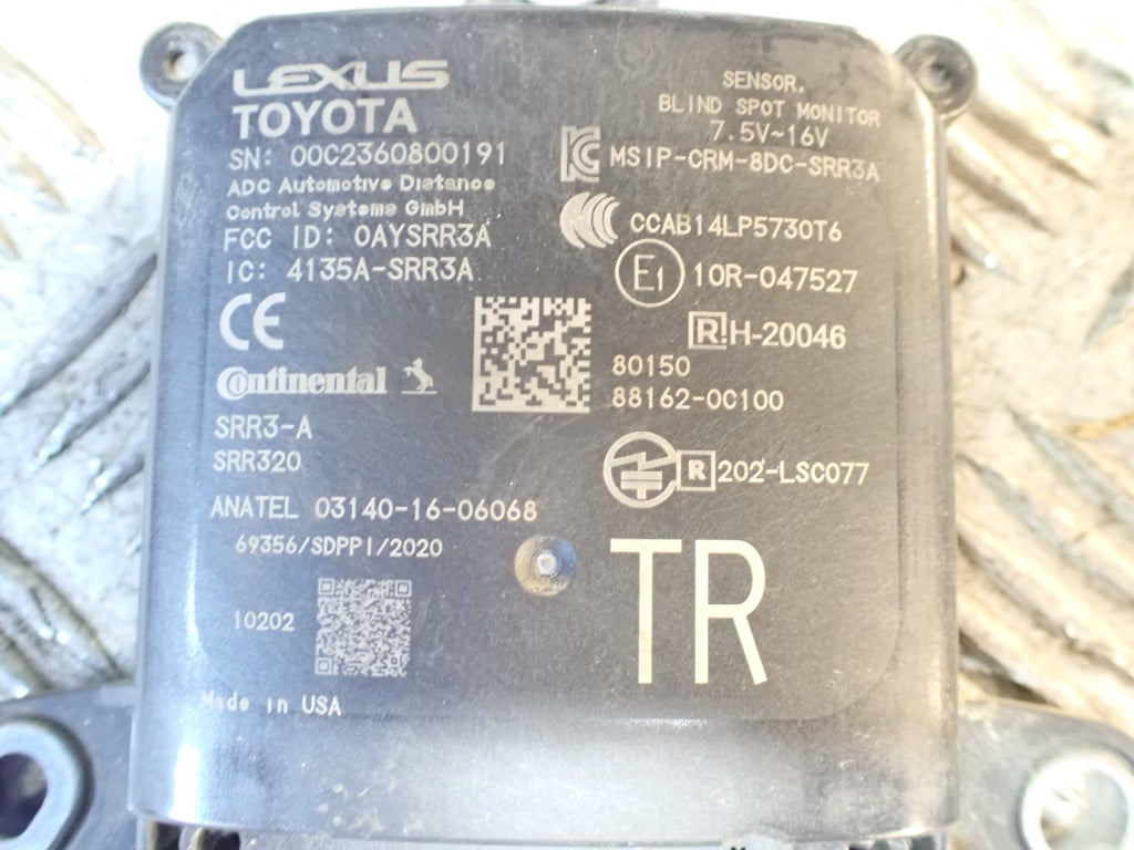 Blind Spot Radar Toyota Tundra Sequoia 2022-