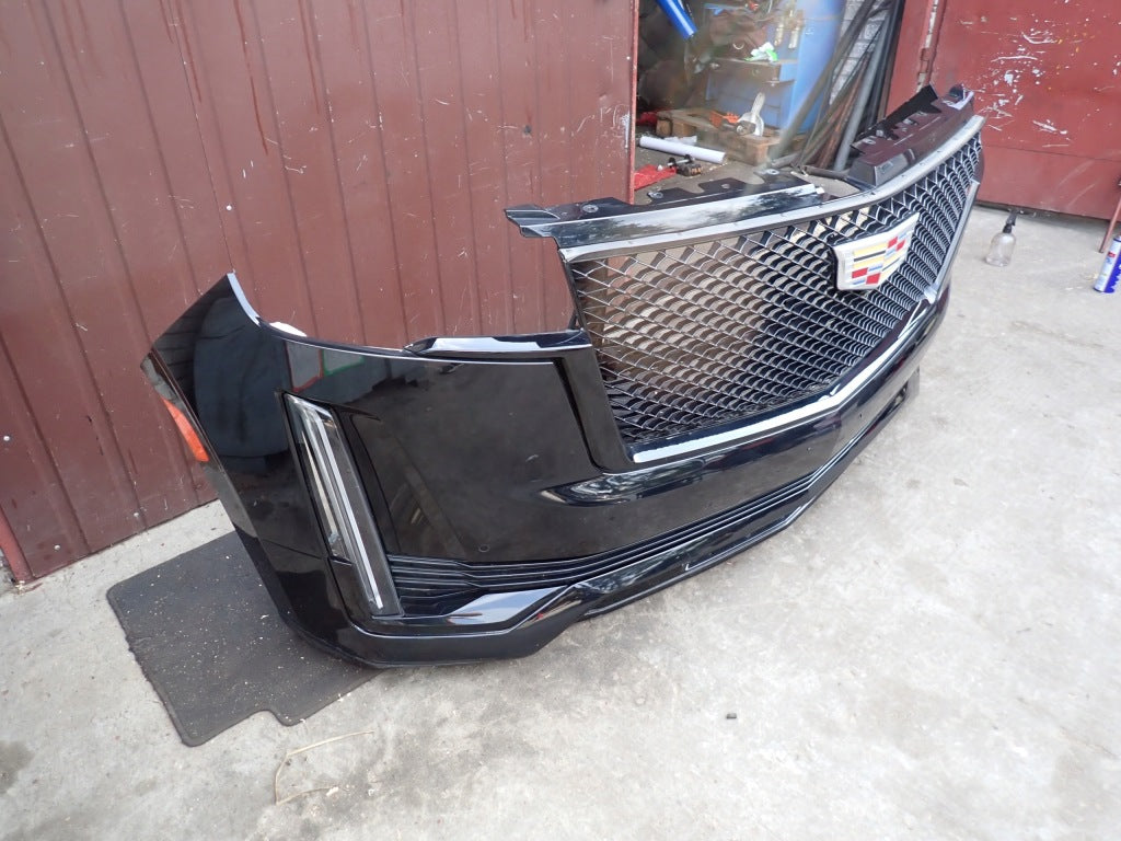 Zderzak Przedni Kpl. Atrapa Grill Halogeny DRL Cadillac Escalade ESV 2021-