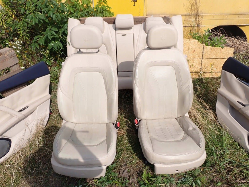 Tapicerka Kpl Fotele Boczki Maserati Quattroporte GTS 13-