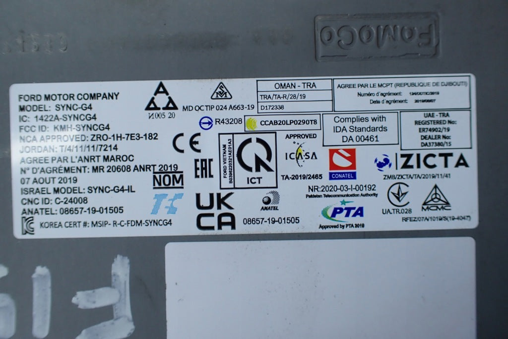 Sterownik Moduł Nawigacji Sync4 Ford F150 2024 LIFTING