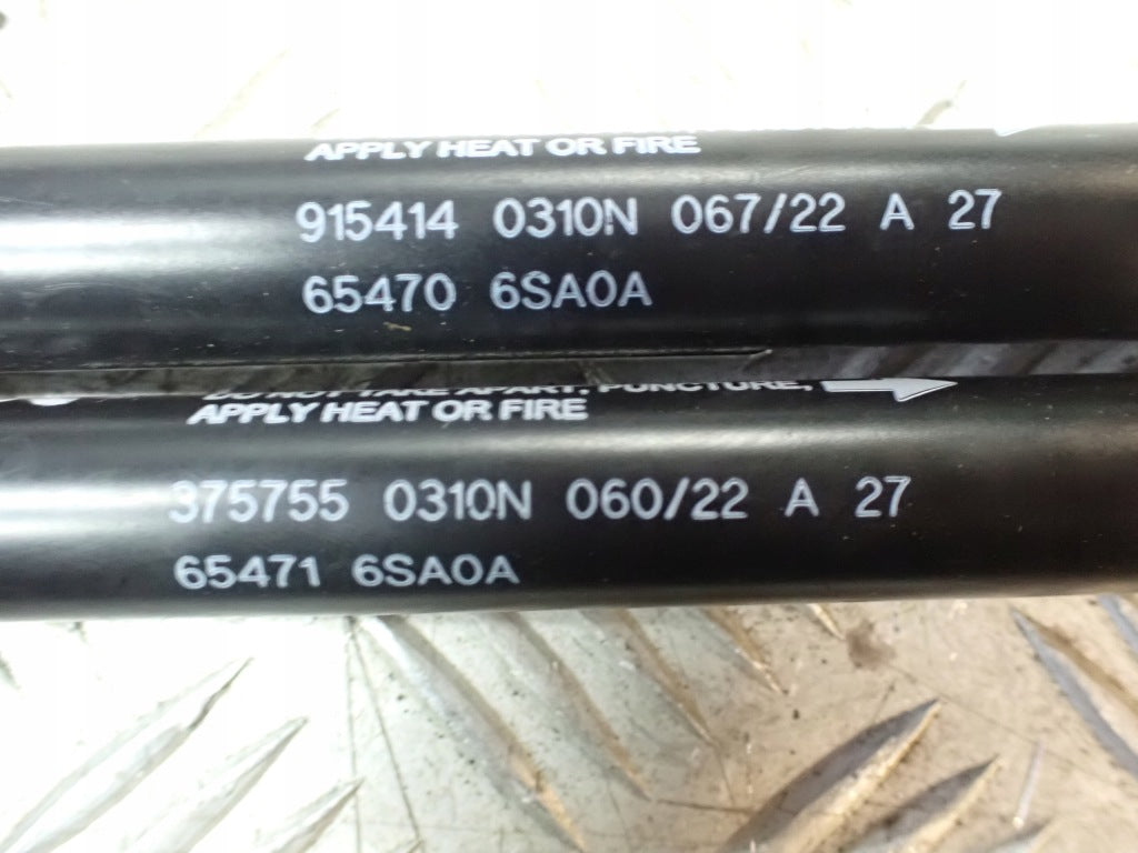 Shock Absorber Actuators Pair Hood Infiniti QX60 L51 2022