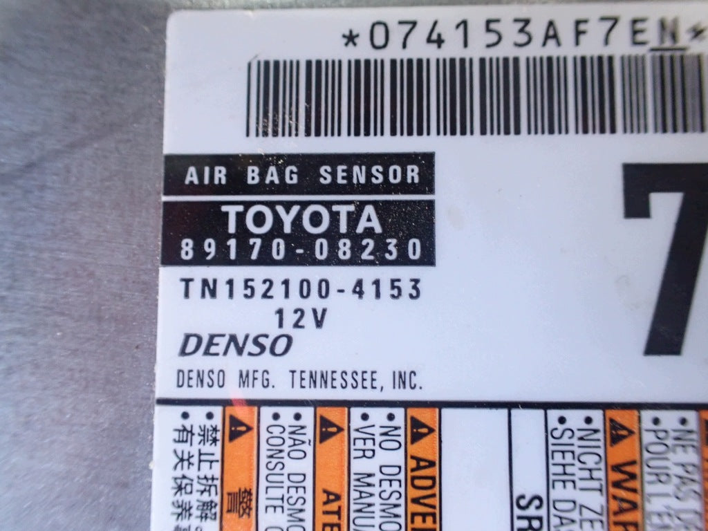 Sensor Moduł Sterownik Poduszek Pasów Toyota Sienna XL40 2021-