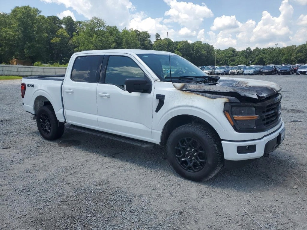 Kierownica deflektor powietrza do Ford F150 XLT Crew Cab 2024, montaż na desce rozdzielczej, czarny kolor