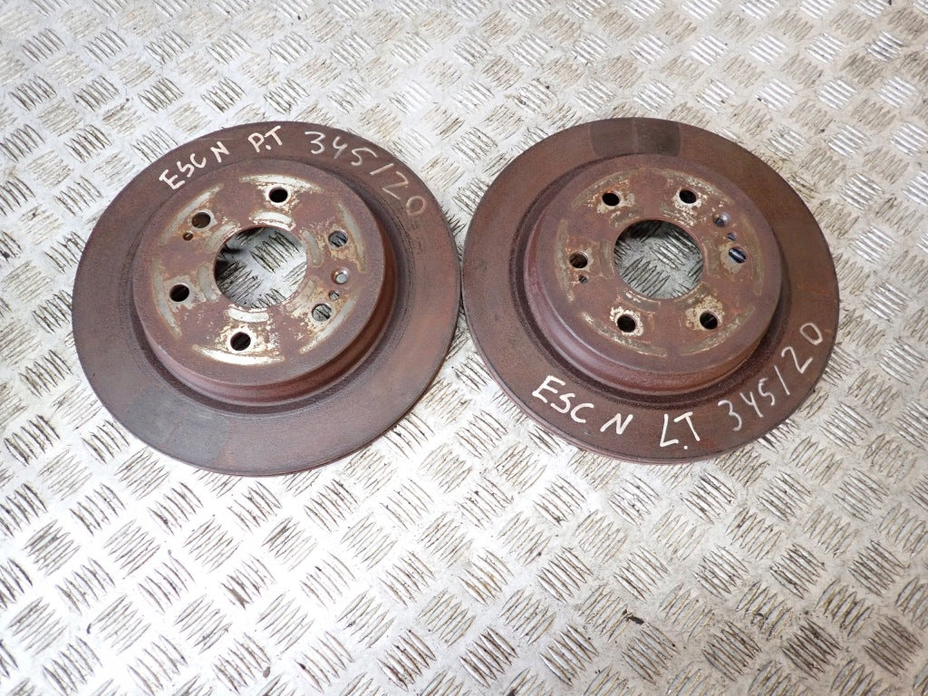 Tarcze Hamulcowe Tylne Tył Para Cadillac Escalade ESV Tahoe Yukon 2021-