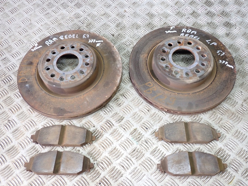 Front Discs Pads Set MOPAR Dodge RAM 2019-
