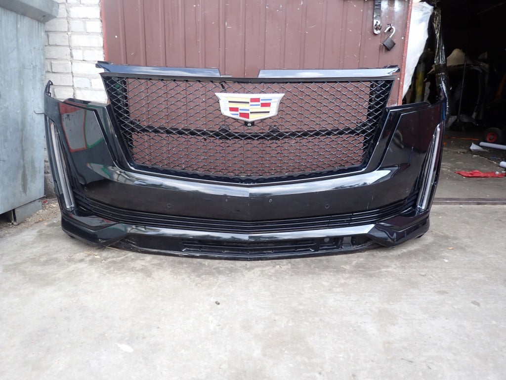 Zderzak Przedni Kpl. Atrapa Grill Halogeny DRL Cadillac Escalade ESV 2021-