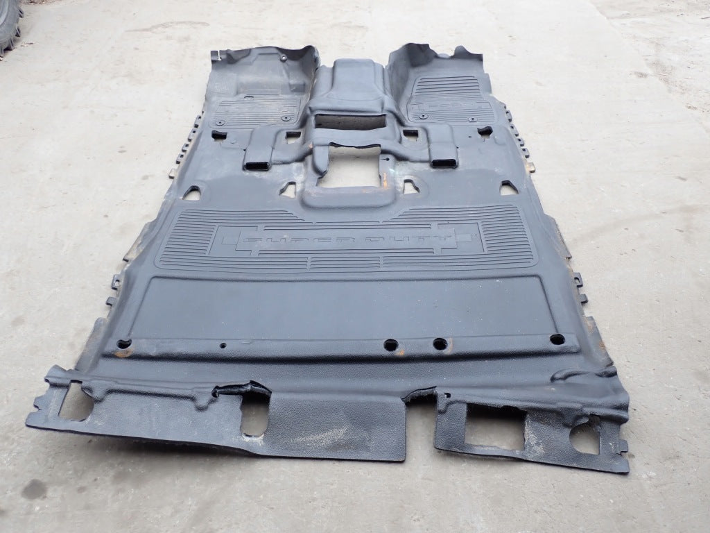 Wykładzina dywanowa do Ford F250 F350 Super Duty 2021, czarna, pasuje do modelu 6.2 4x4, marki Autolandparts