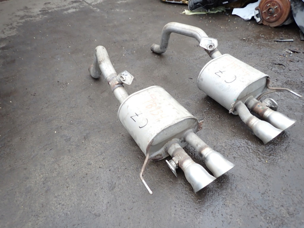 End Muffler Exhaust Chevrolet Corvette C7 2014-